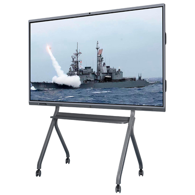 शिक्षण के लिए इन्फ्रारेड डिस्प्ले 4k स्मार्ट इंटरएक्टिव व्हाइटबोर्ड 86 इंच
