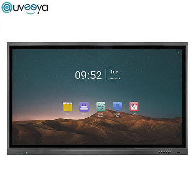 कक्षा 86 इंच के लिए एलईडी 4K डिजिटल स्मार्ट स्क्रीन व्हाइटबोर्ड डिस्प्ले