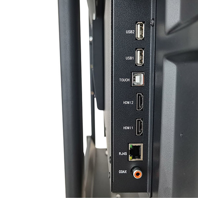 कक्षा शिक्षण के लिए 4k इंटरएक्टिव मल्टी टच स्क्रीन स्मार्ट क्लास बोर्ड